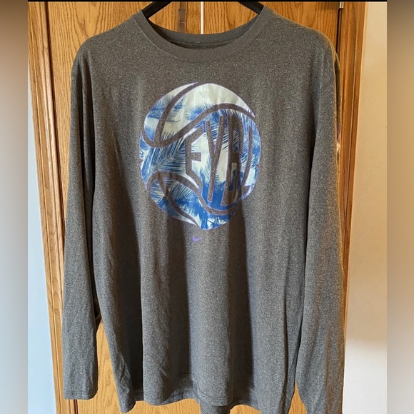 Nike KD EYBL LS T-shirt Very Rare Size 2XL - Picture 1 of 2